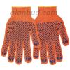 Робочі двосторонні рукавички з ПВХ крапкою O10-27