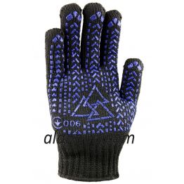 Особопрочные перчатки с ПВХ рисунком BK10-29