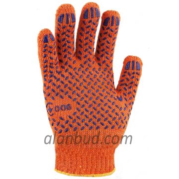 Робочі рукавички з ПВХ крапкою O10-33