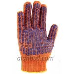 Рабочие перчатки с ПВХ точкой (31)